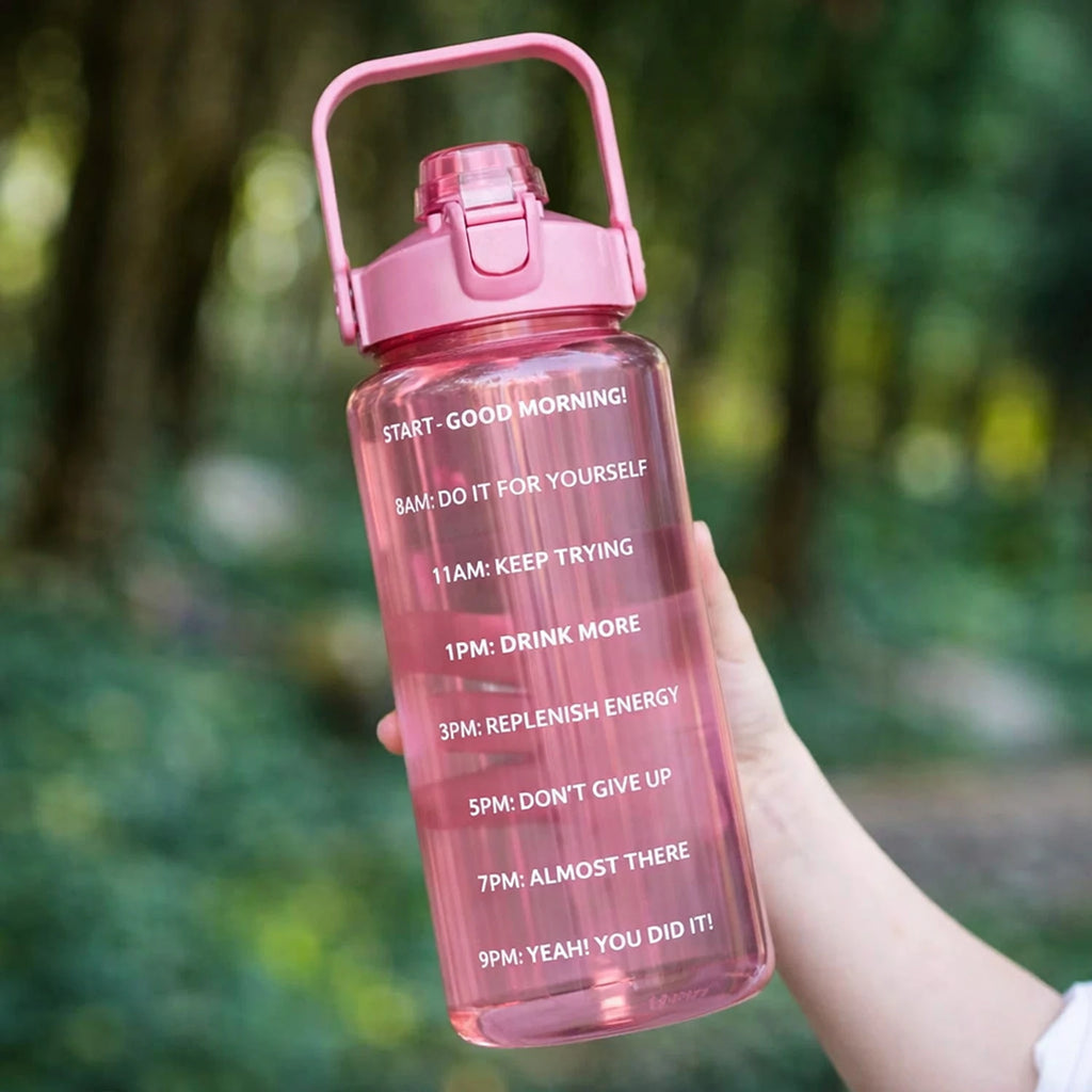 Quick India Mart Classic 3100 ml Water Bottles (Set of 3, Pink)
