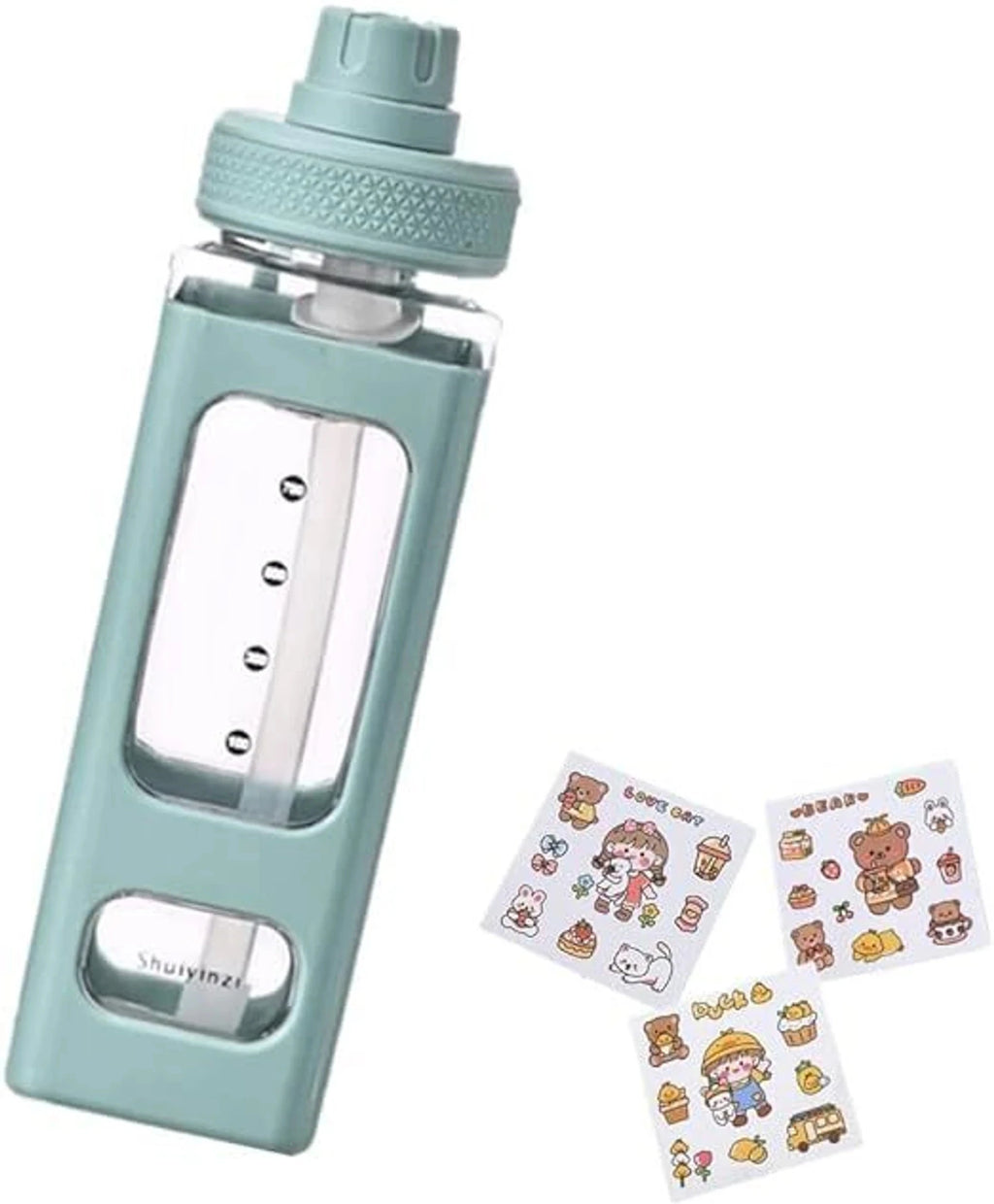 Quick India Mart Kawai Bottle 700 ml Water Bottle (Set of 1, Light Blue)