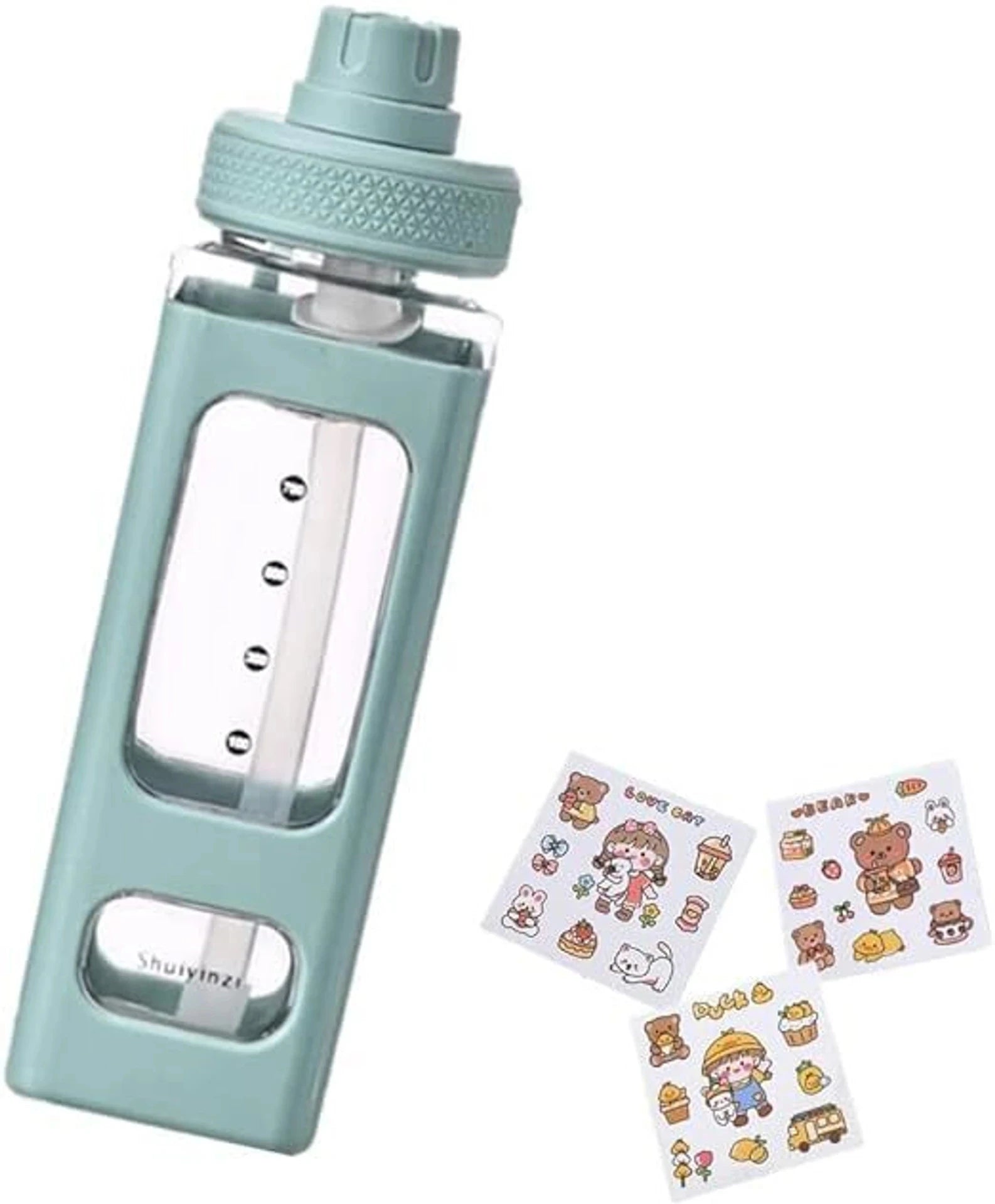 Quick India Mart Kawai Bottle 700 ml Water Bottle (Set of 1, Light Blue)