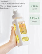 Quick India Mart Kawai Bottle 700 ml Water Bottle (Set of 1, Light Blue)